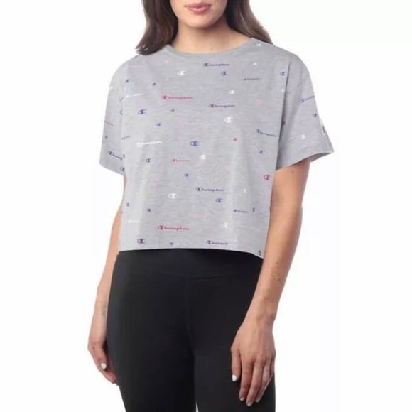 NWT Champion Ladies' Cropped Tee - Picture 1 of 8